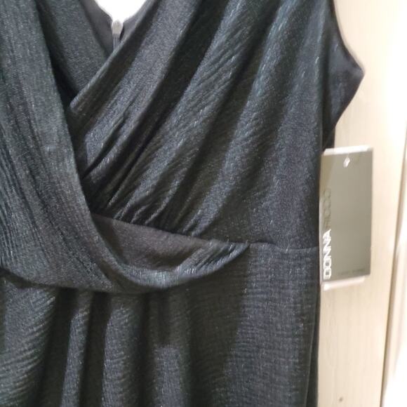 New Donna Ricco‎ Cross Front Bodycon Dress Size 2 - Picture 6 of 9
